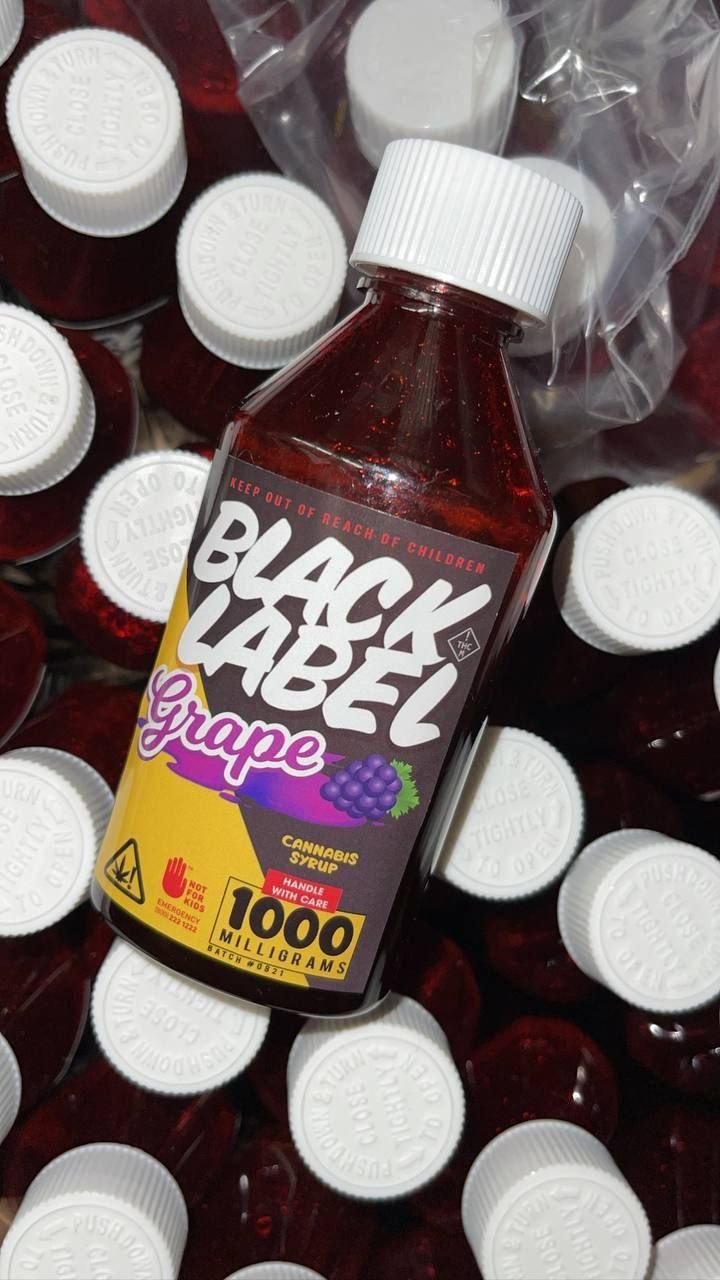 Black label thc syrup